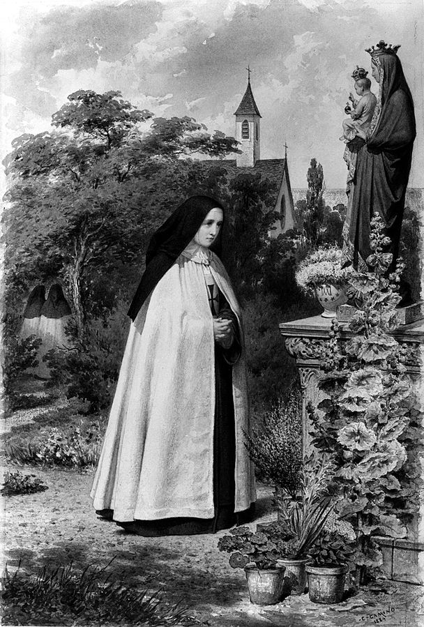 charles_camino_-_nun_in_prayer_-_walters_371306